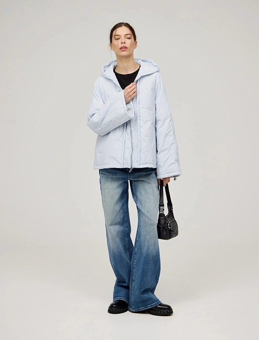 Легкая куртка пуховая